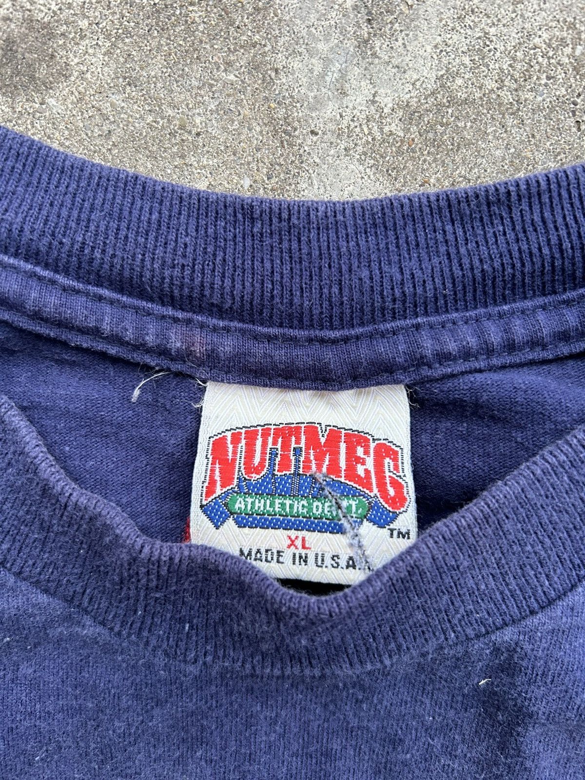 New York Yankees × Nutmeg Vintage Nutmeg NY Yankees Embroidered Tee Size US XL / EU 56 / 4 - 3 Thumbnail