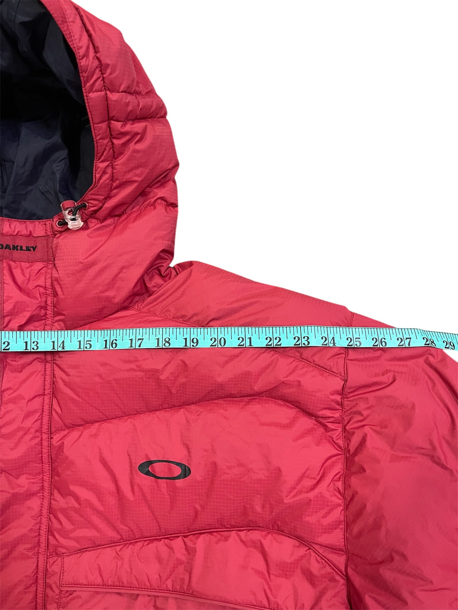 Oakley × Vintage Red Oxblood Oakley Down Puffer Jacket Travis Scott Size US XL / EU 56 / 4 - 17 Thumbnail