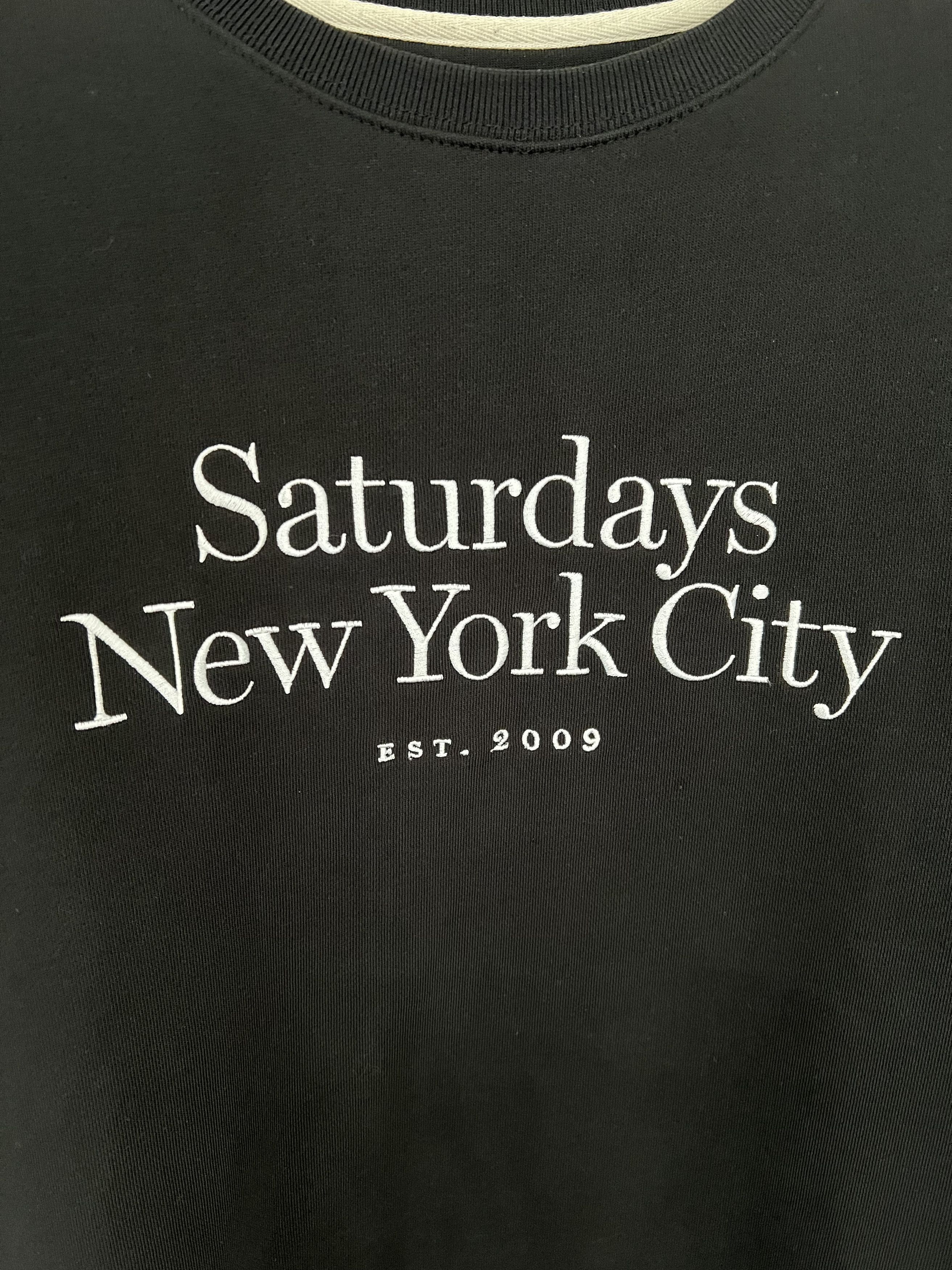 Saturdays NYC Bowerey Crewneck Sweater Size US M / EU 48-50 / 2 - 3 Thumbnail