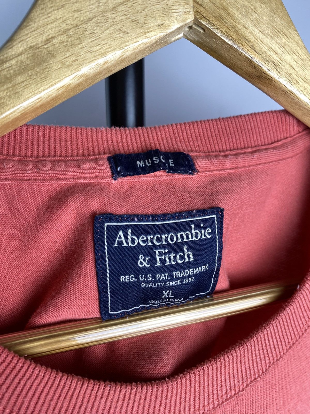 Abercrombie & Fitch × Vintage Vintage 90s Abercrombie & Fitch Spell Out Graphic T Shirt Size US XL / EU 56 / 4 - 6 Thumbnail