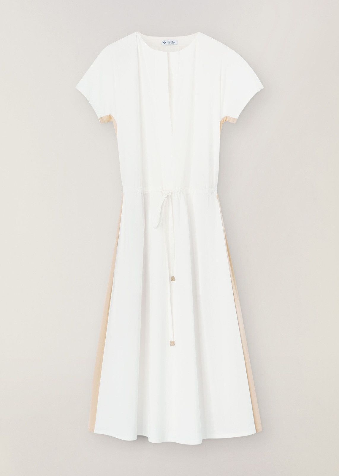 Loro Piana o1srvl11e0424 Dress in White Size L / US 10 / IT 46 - 1 Thumbnail