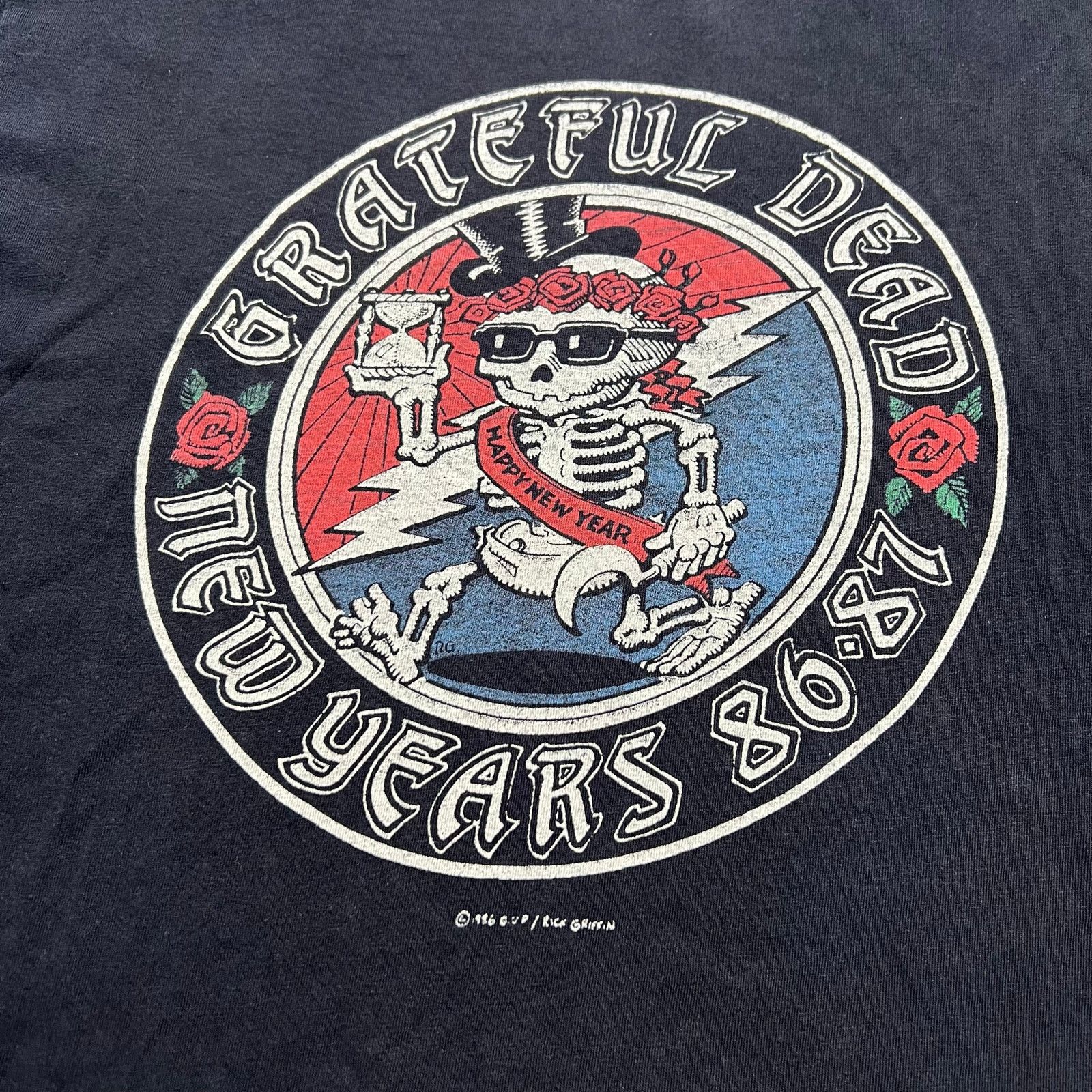Vintage Vintage New Year's Eve Rick Griffin T shirt S grateful dead Size US S / EU 44-46 / 1 - 2 Thumbnail