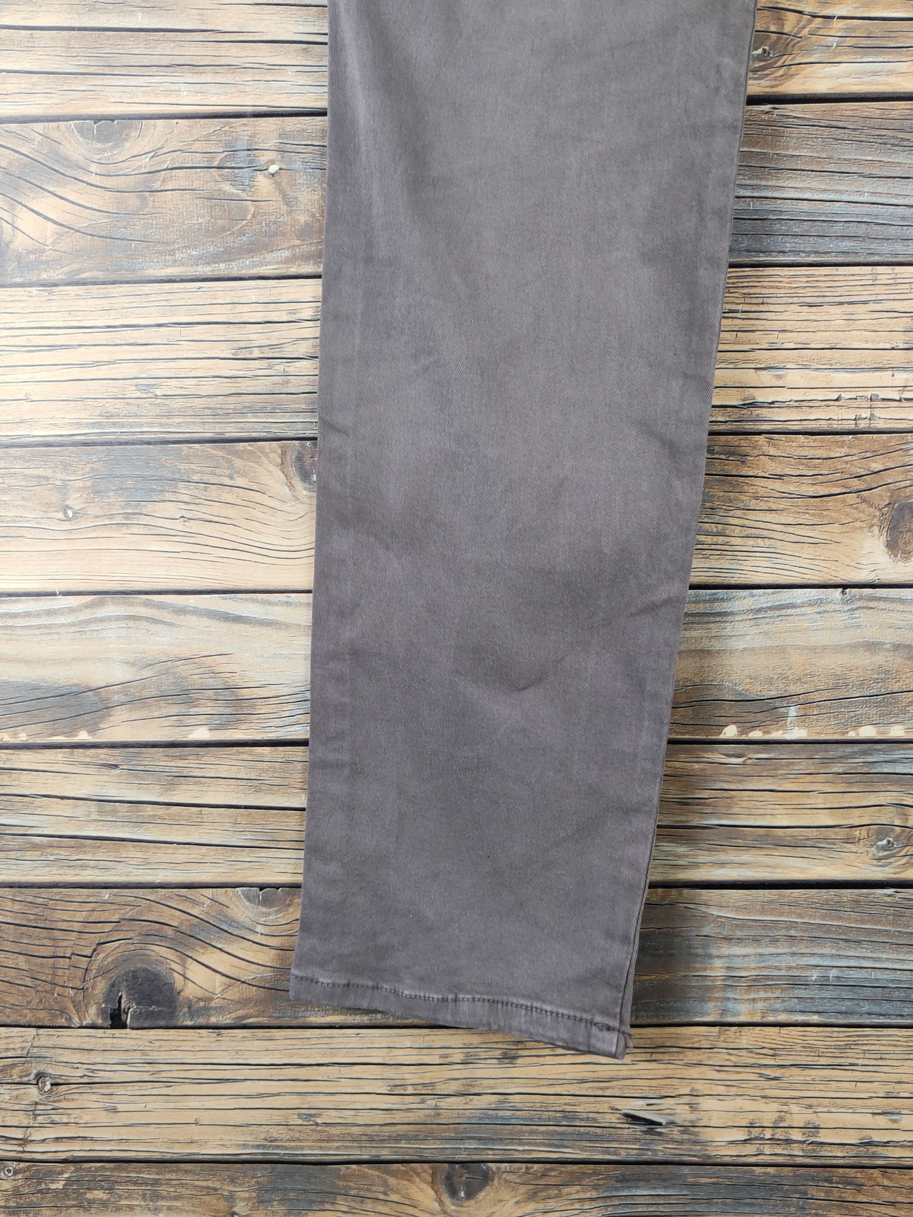 Japanese Brand DL Dcustom Dark Gray Faded Multipocket Cargo Pants #306 Size US 33 - 9 Thumbnail