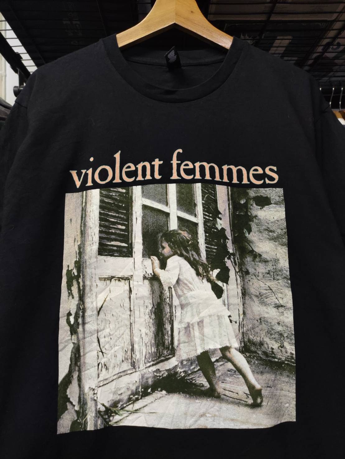 Band Tees Vtg Violent Femmes Band First Album Promo T-Shirt Size US L / EU 52-54 / 3 - 1 Thumbnail