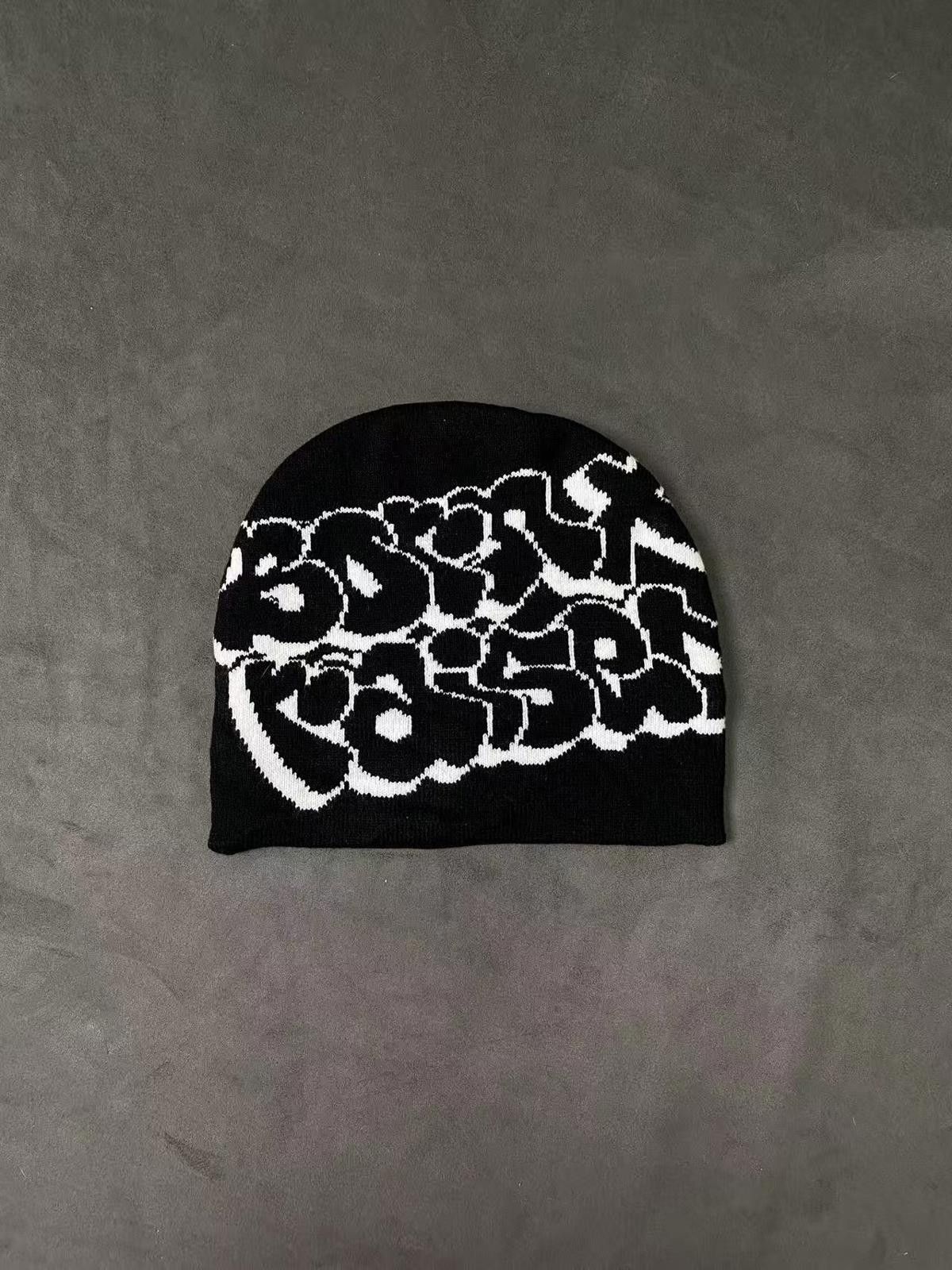 Born X Raised Born X Raised Throwie Skully Black No Cuff Knit Green Beanie Size ONE SIZE - 1 Thumbnail
