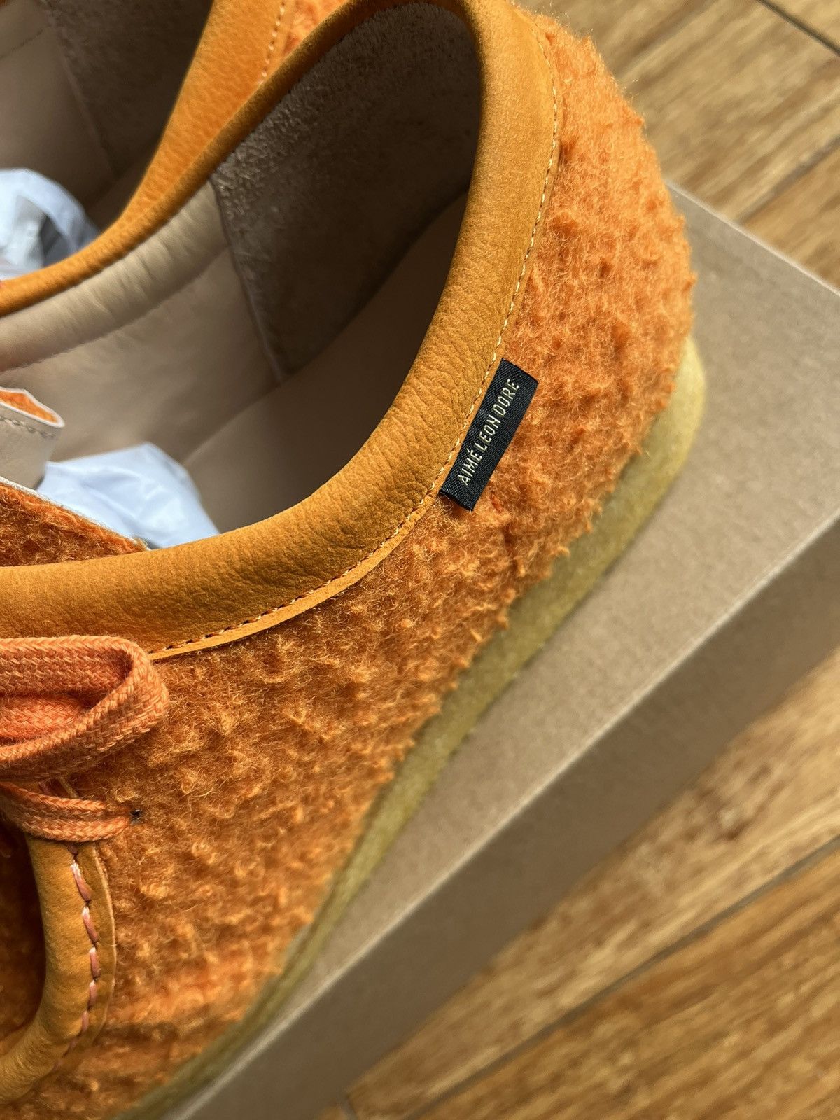 Clark's Aime Leon Dre orange Aime Leon Dore Clarks | eBay