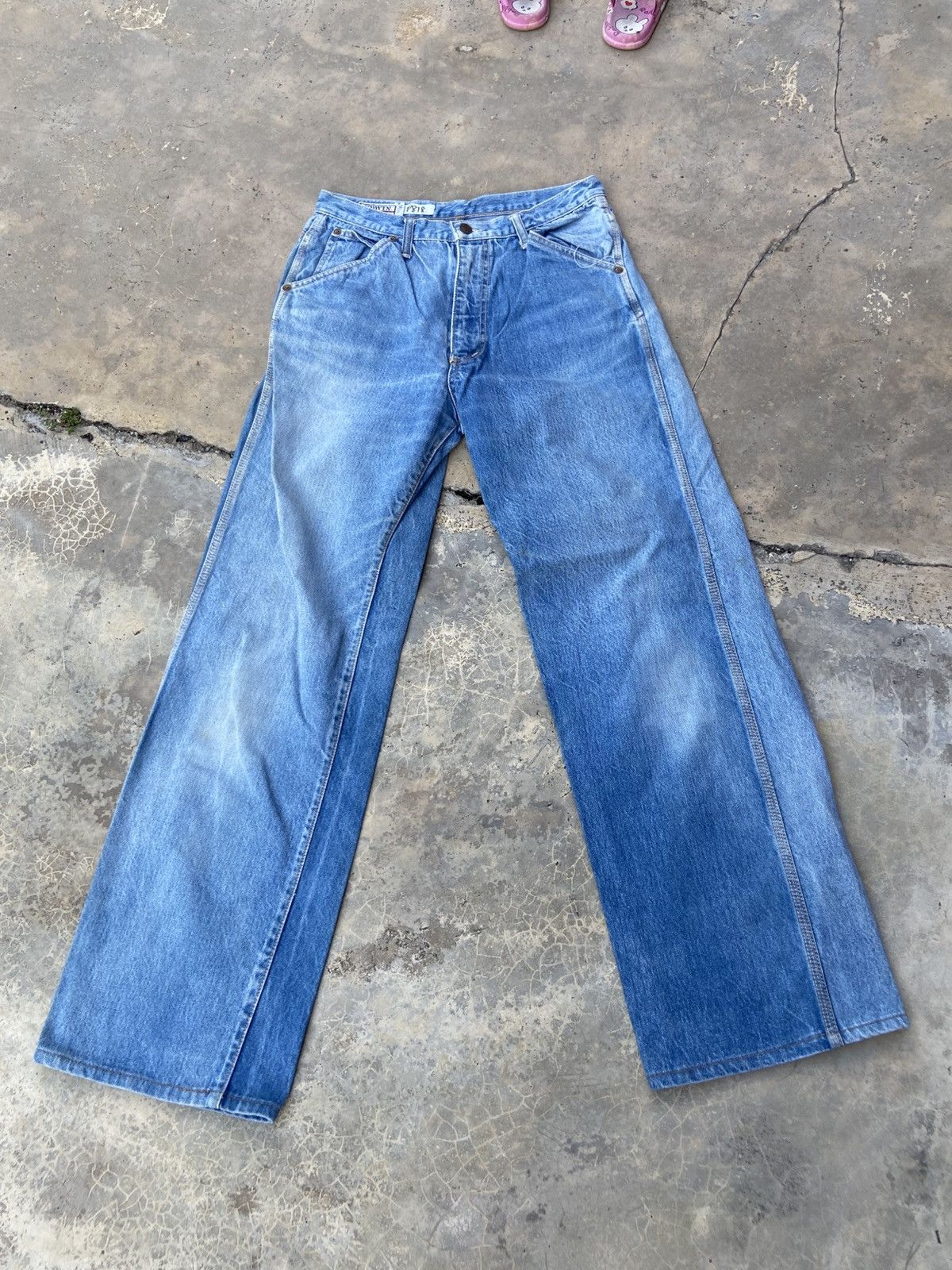 Edwin Vintage 80s Edwin Straight Jeans Size US 28 / EU 44 - 1 Thumbnail