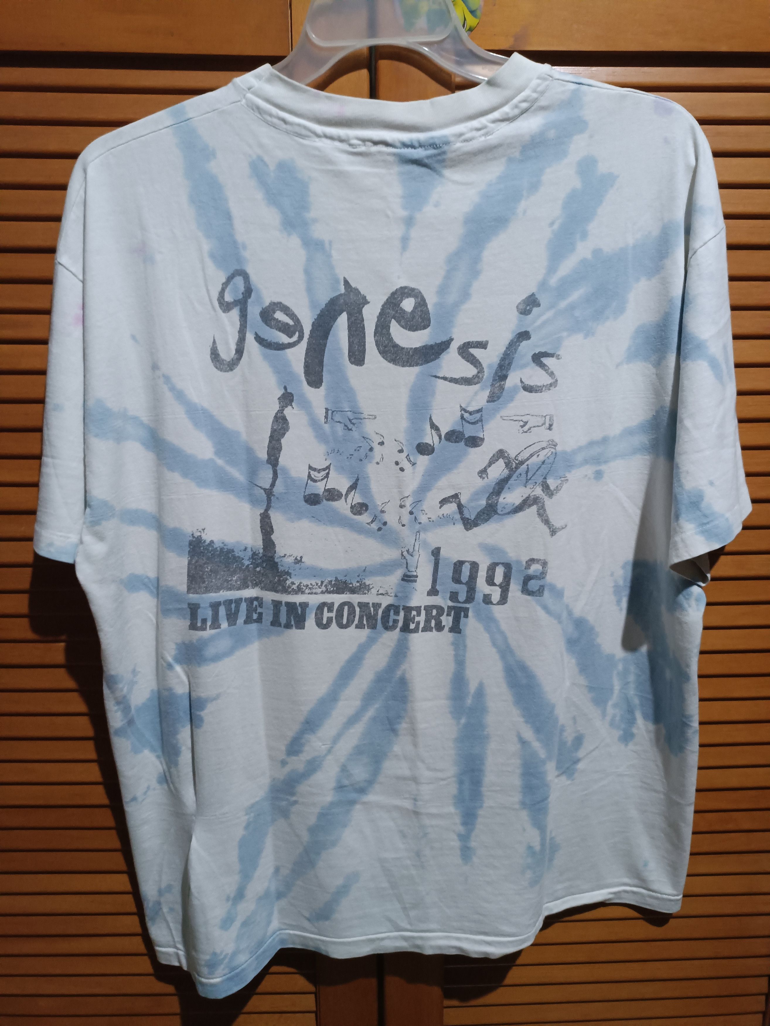 Band Tees Genesis "Live in Concert 1992" Size US XL / EU 56 / 4 - 2 Thumbnail