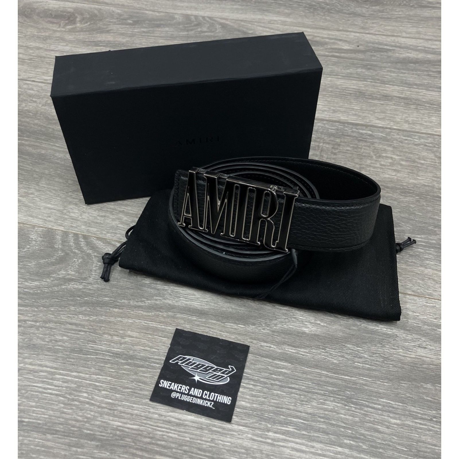 Amiri Amiri Core Logo Buckle Belt | BRAND NEW! | SIZE 90 Size ONE SIZE - 1 Thumbnail