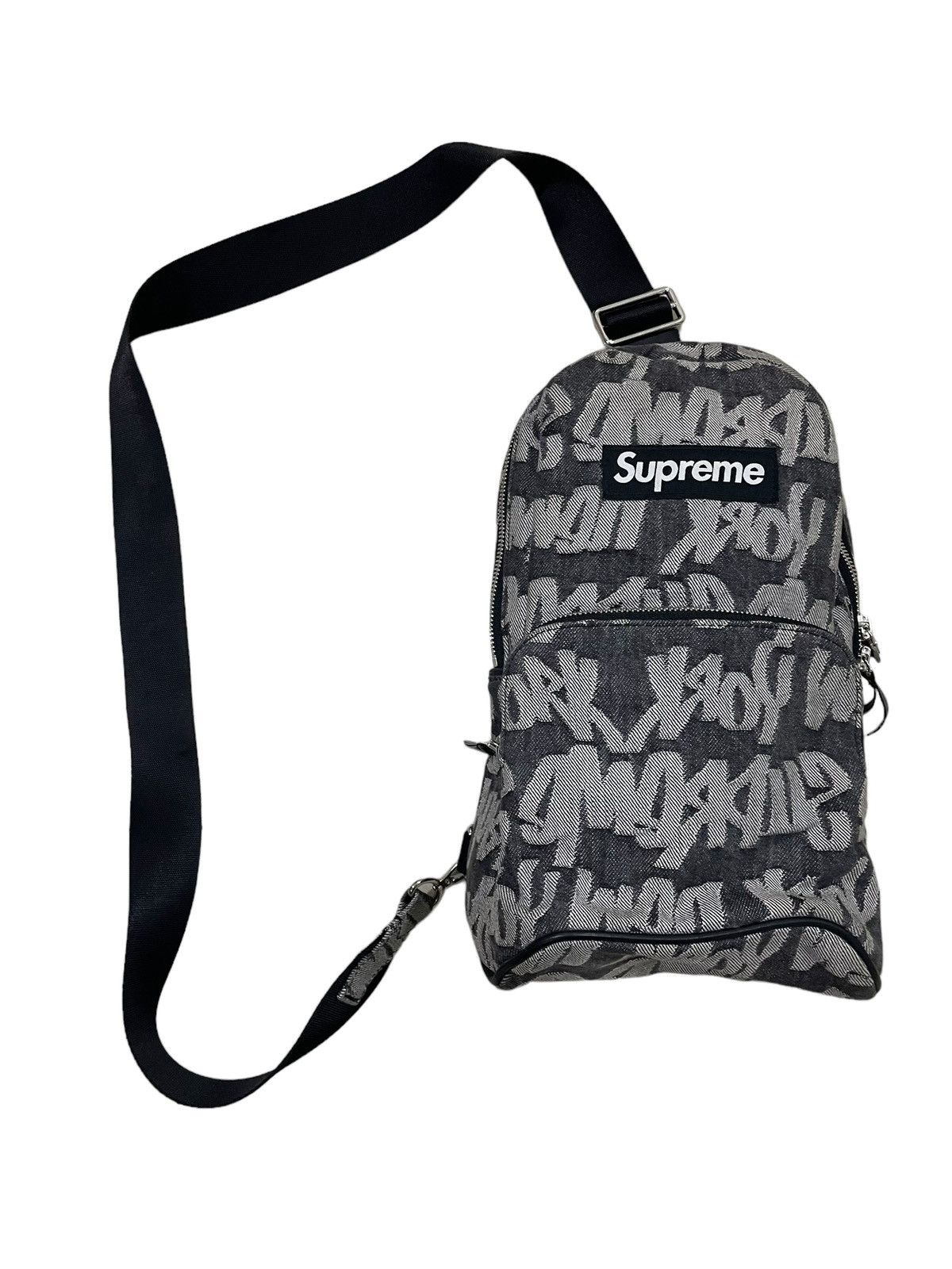 Supreme Supreme over print denim crossbody bag Size ONE SIZE - 1 Thumbnail