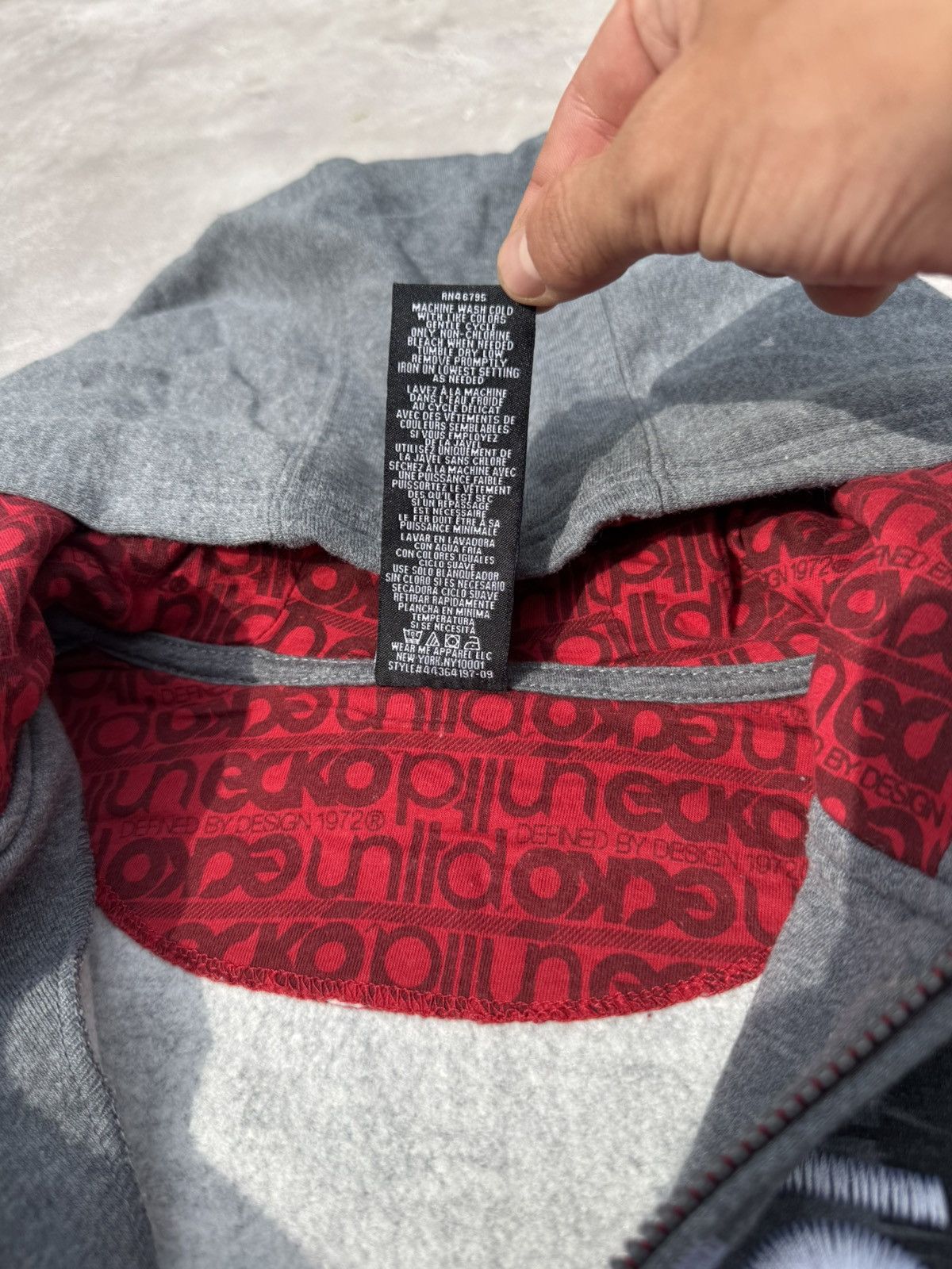 Ecko Unltd. Vintage Ecko Untdl Unisex Graffiti Zip Hoodie Size US M / EU 48-50 / 2 - 10 Thumbnail