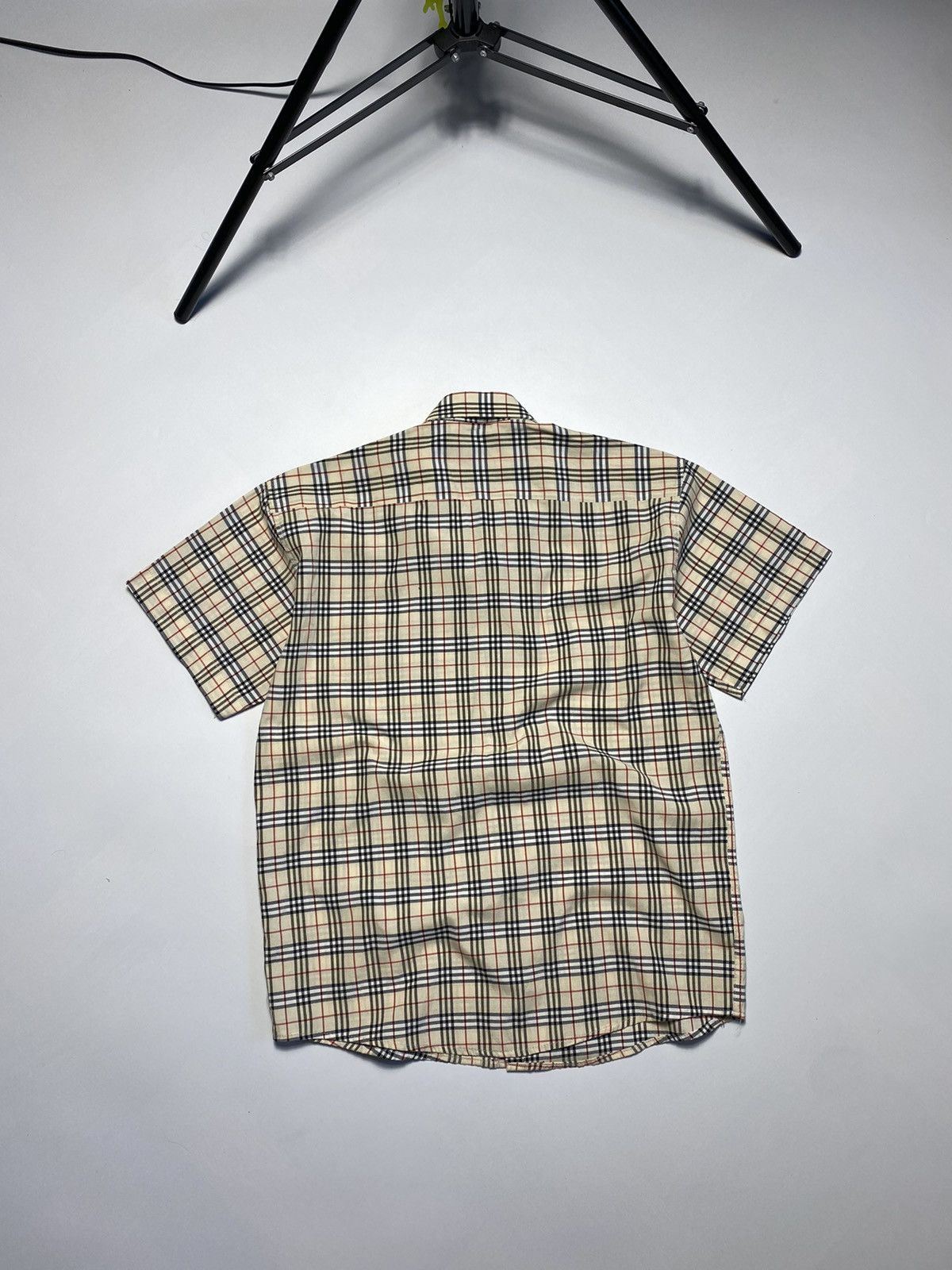 Burberry Vintage Burberry nova check hawaii shirt size S Size US S / EU 44-46 / 1 - 6 Thumbnail