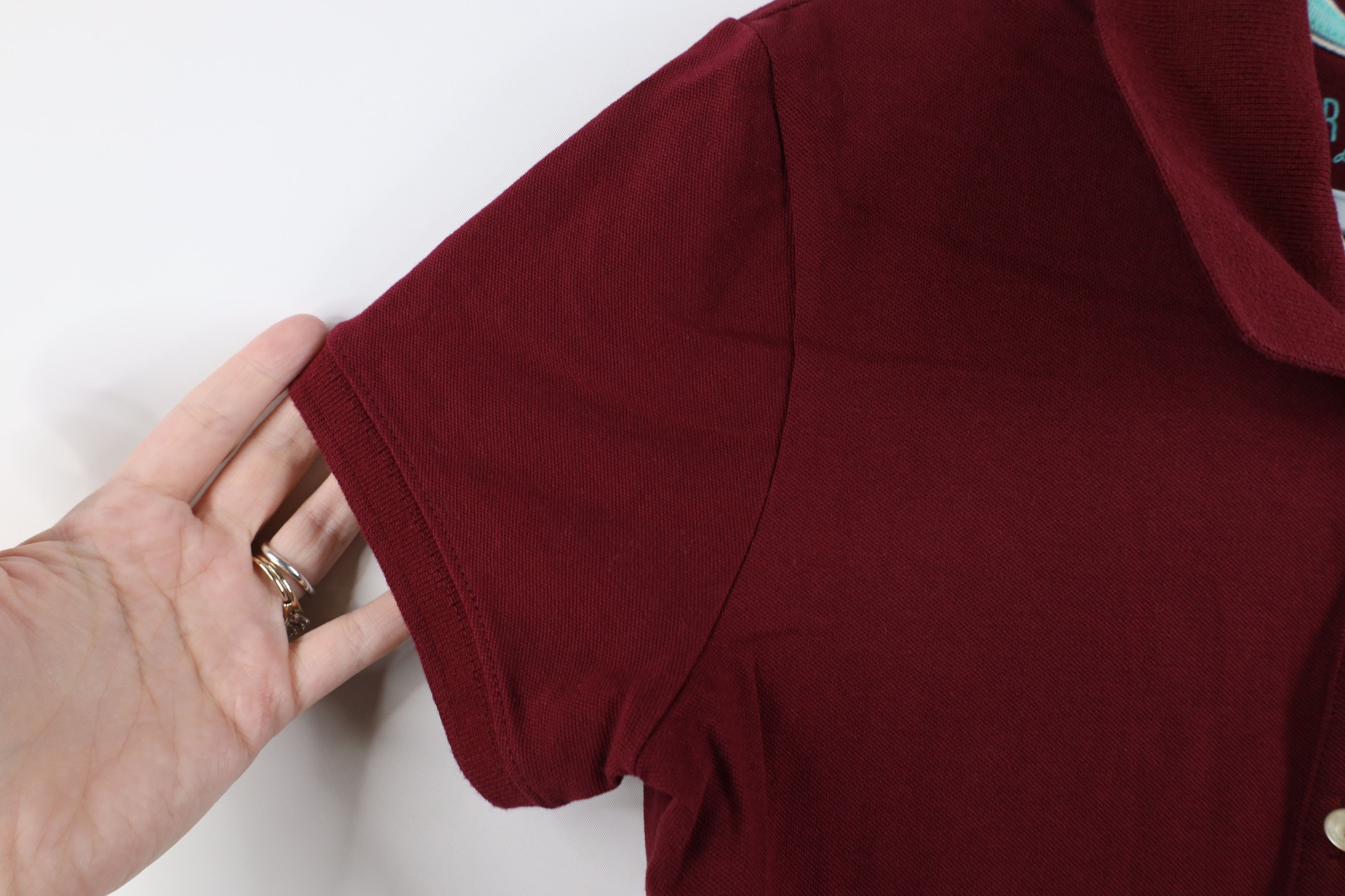 Aeropostale Vintage Y2K Aeropostale Bella Collared Polo Shirt Red Size L / US 10 / IT 46 - 8 Thumbnail