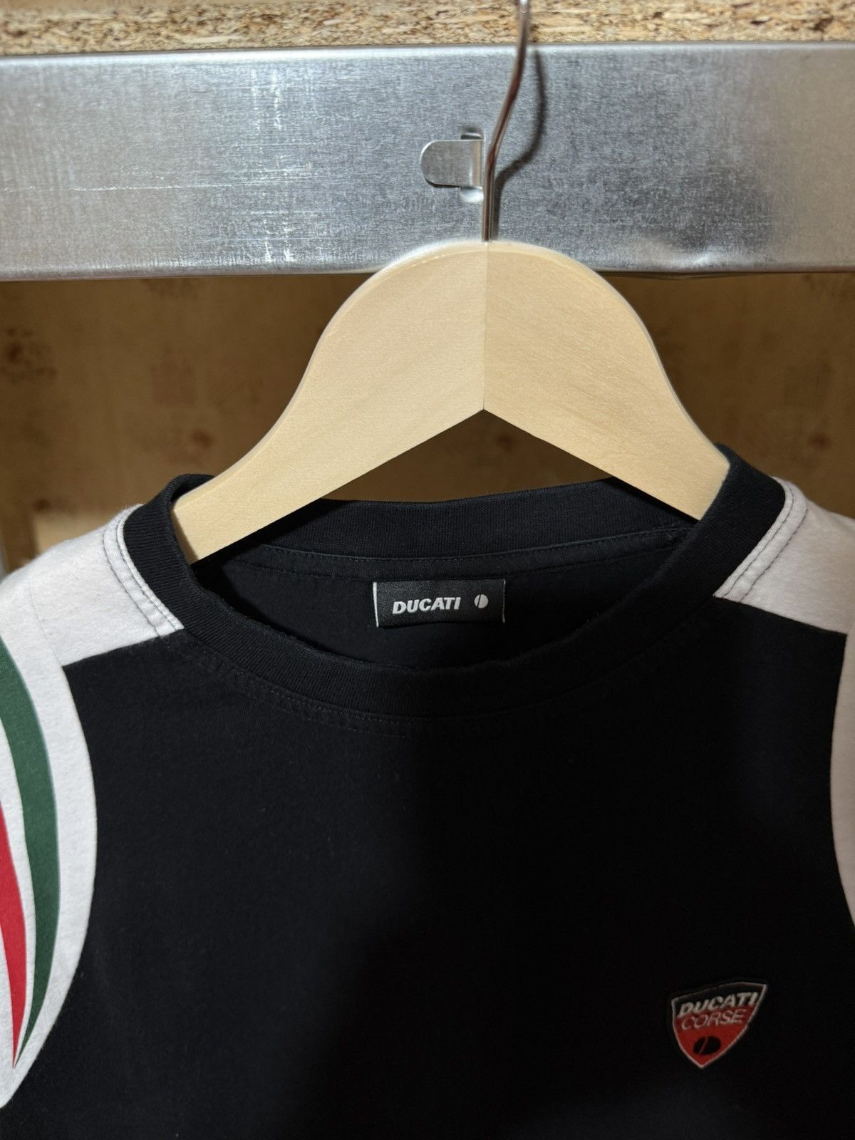 Ducati × Vintage Rare Vintage 90’s Ducati Corse Racing Moto T-shirt Size US M / EU 48-50 / 2 - 5 Thumbnail