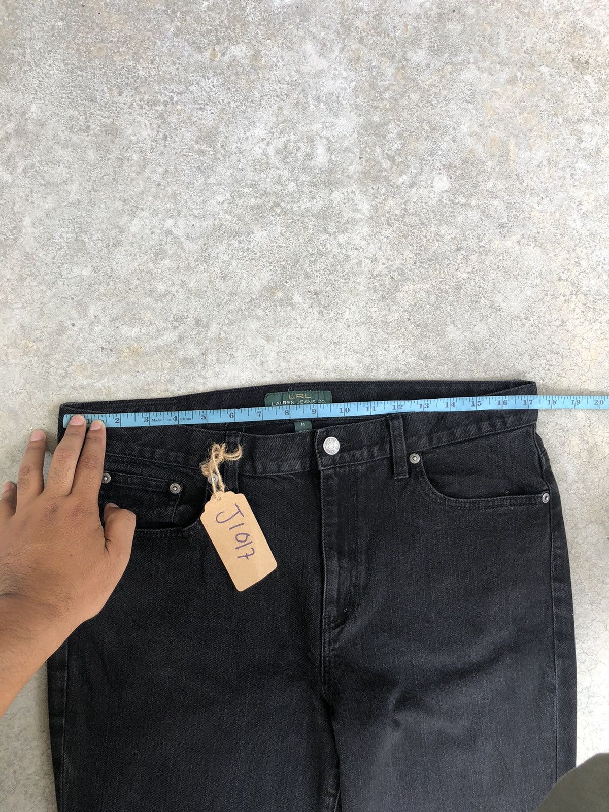 Lauren Ralph Lauren LRL Lauren Flared Jeans Distressed Jeans Size US 34 / EU 50 - 22 Thumbnail