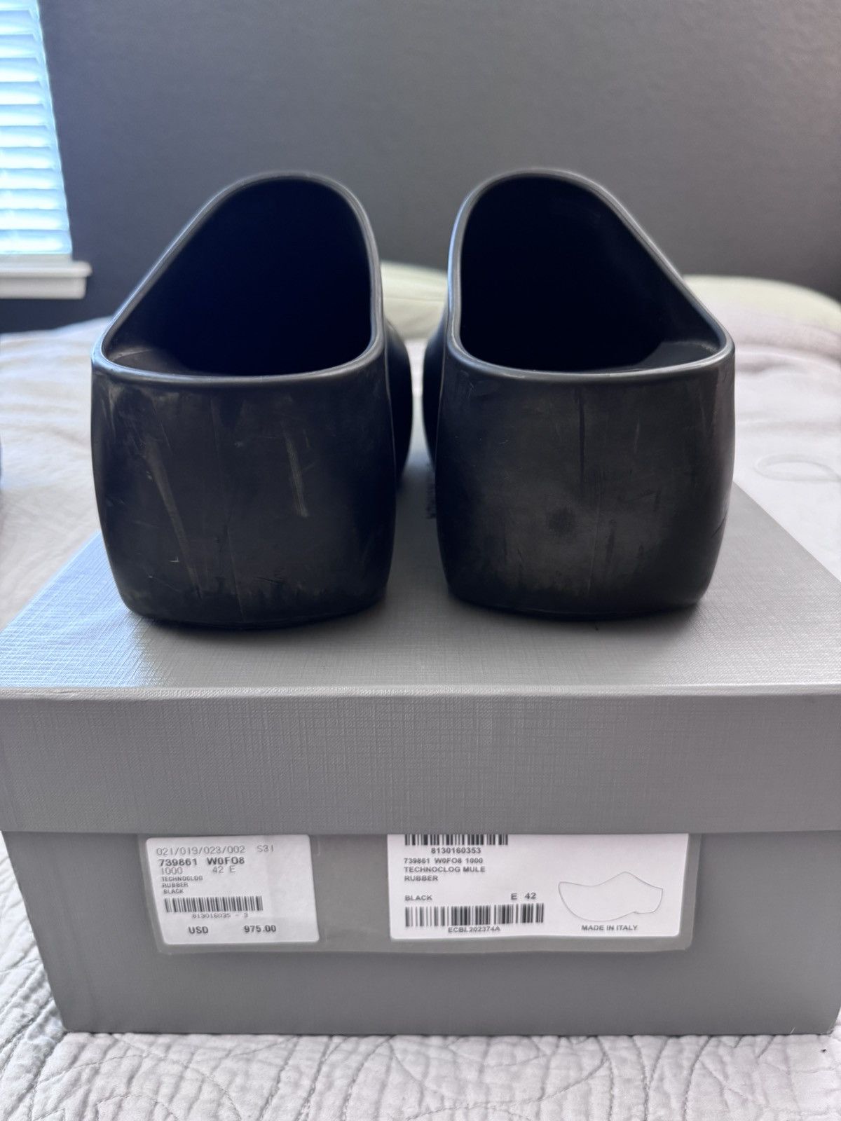 Balenciaga Balenciaga Rubber Technoclog Size 42 Size US 9 / EU 42 - 3 Thumbnail
