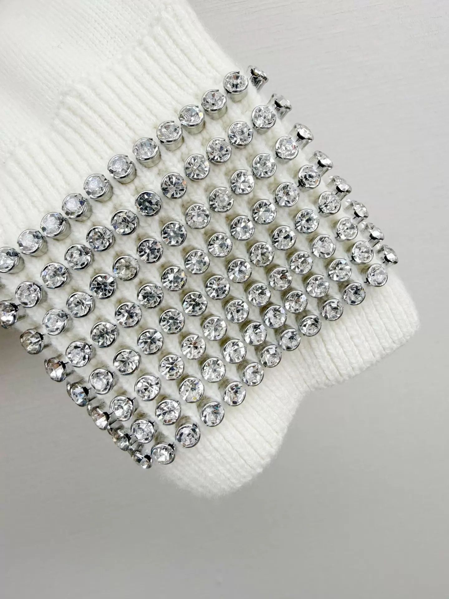 Alexander Wang Alexander Wang off-shoulder crystal cardy S worn 2x Size S / US 4 / IT 40 - 5 Thumbnail