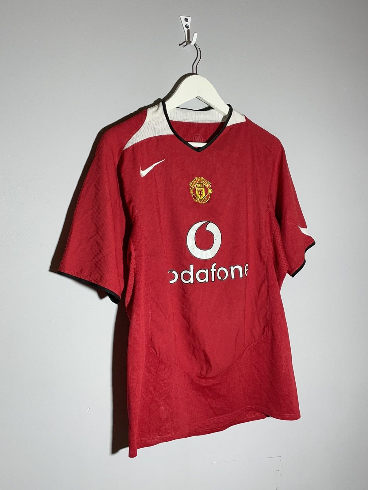 Nike × Vintage Manchester United Nike Vintage 2004/05 Home Football Shirt Size US M / EU 48-50 / 2 - 2 Thumbnail