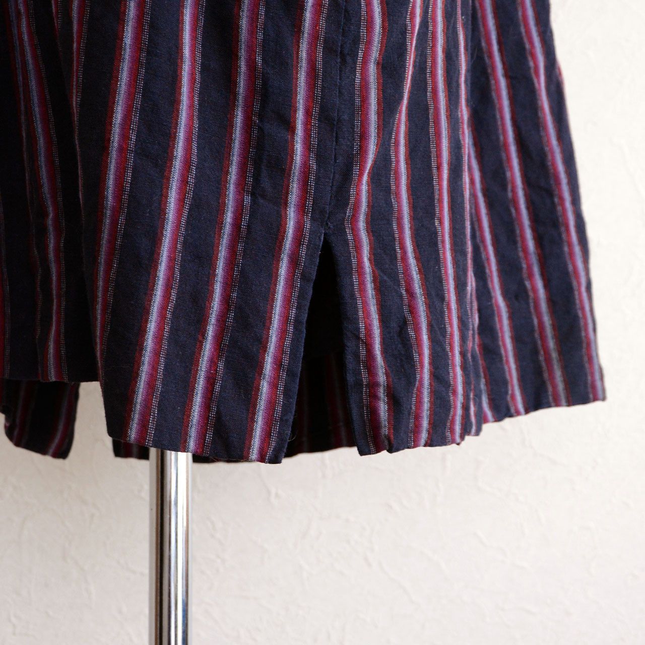 Other Vintage Japanese Noragi Indigo Stripe Cotton Jacket Size L / US 10 / IT 46 - 8 Thumbnail