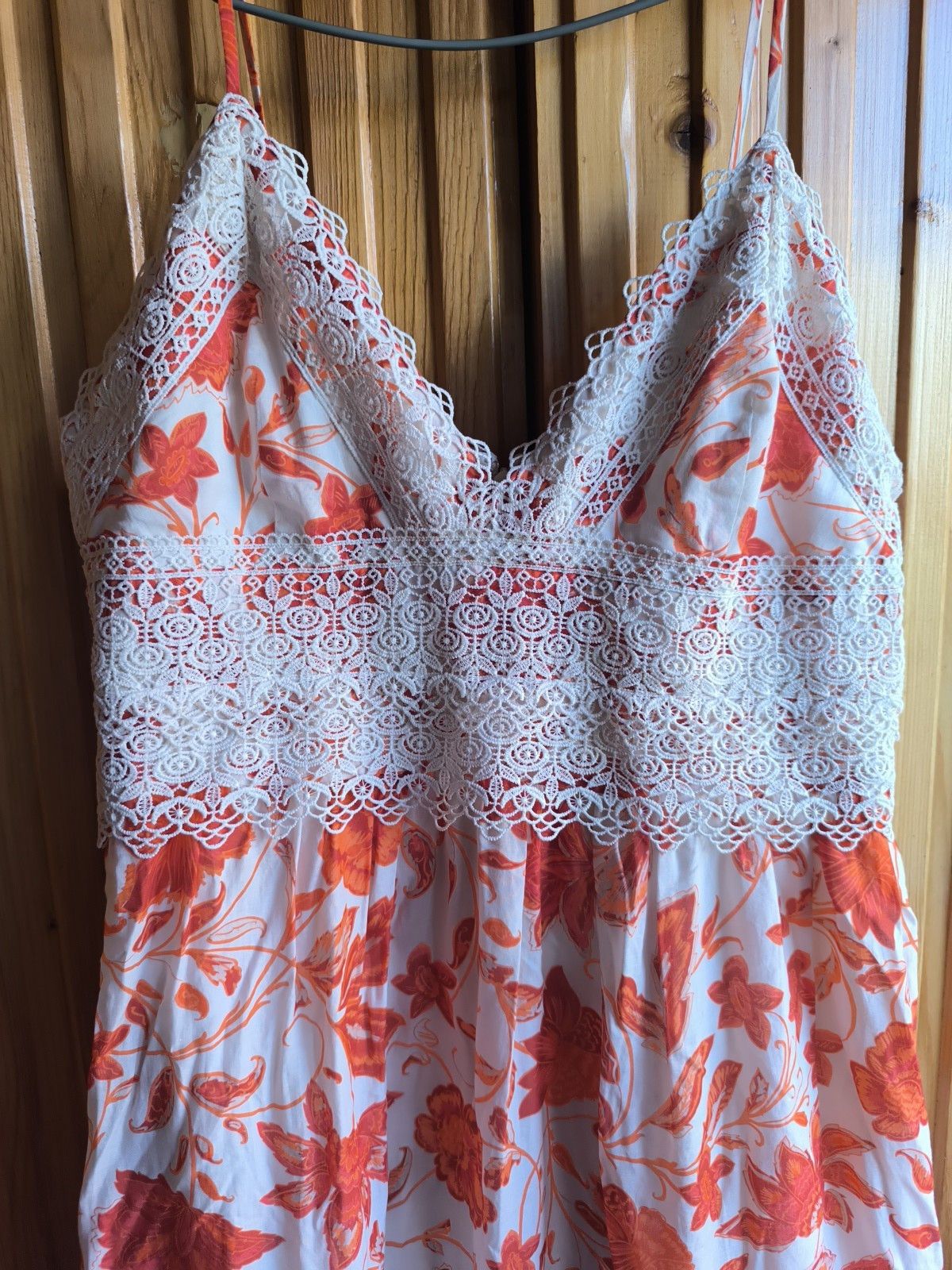 Antonio Meccariello Nwt Antonio Melani Summer Cotton Boho Sundress Sz 8 Msrp 189 Size L / US 10 / IT 46 - 3 Thumbnail