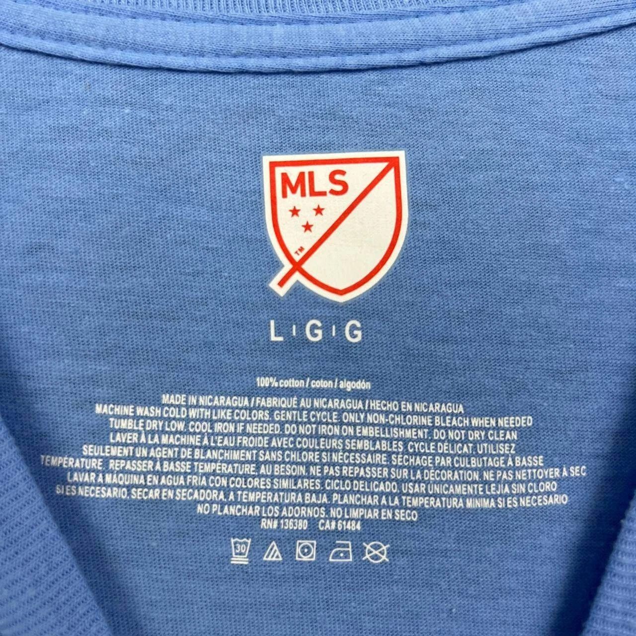 Other New York City FC Shirt Men Short Sleeve Crew Neck Cotton L Size US L / EU 52-54 / 3 - 6 Thumbnail