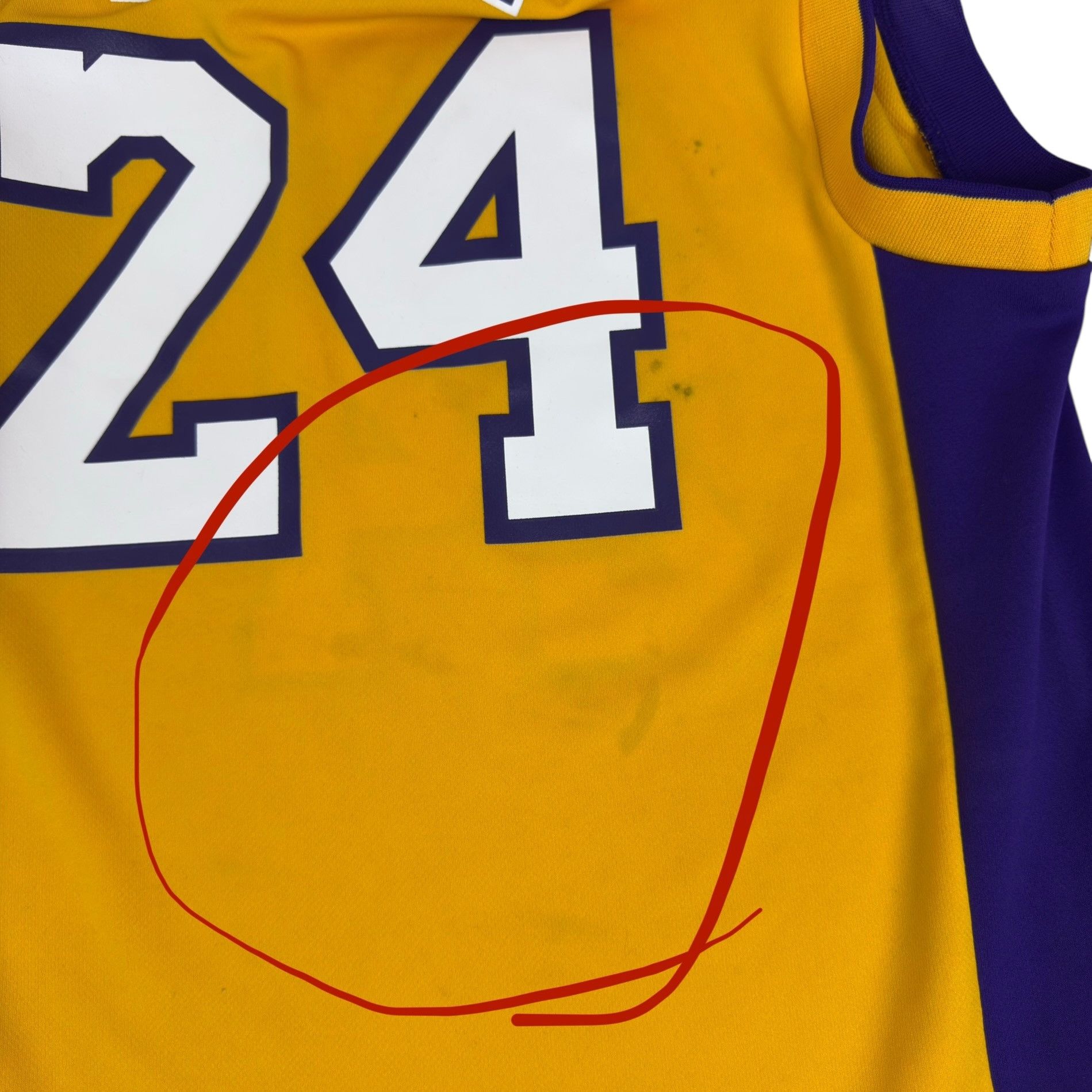 Adidas Adidas Men's NBA Kobe Bryant# 24 Los Angeles Lakers Jersey S Size US S / EU 44-46 / 1 - 7 Thumbnail