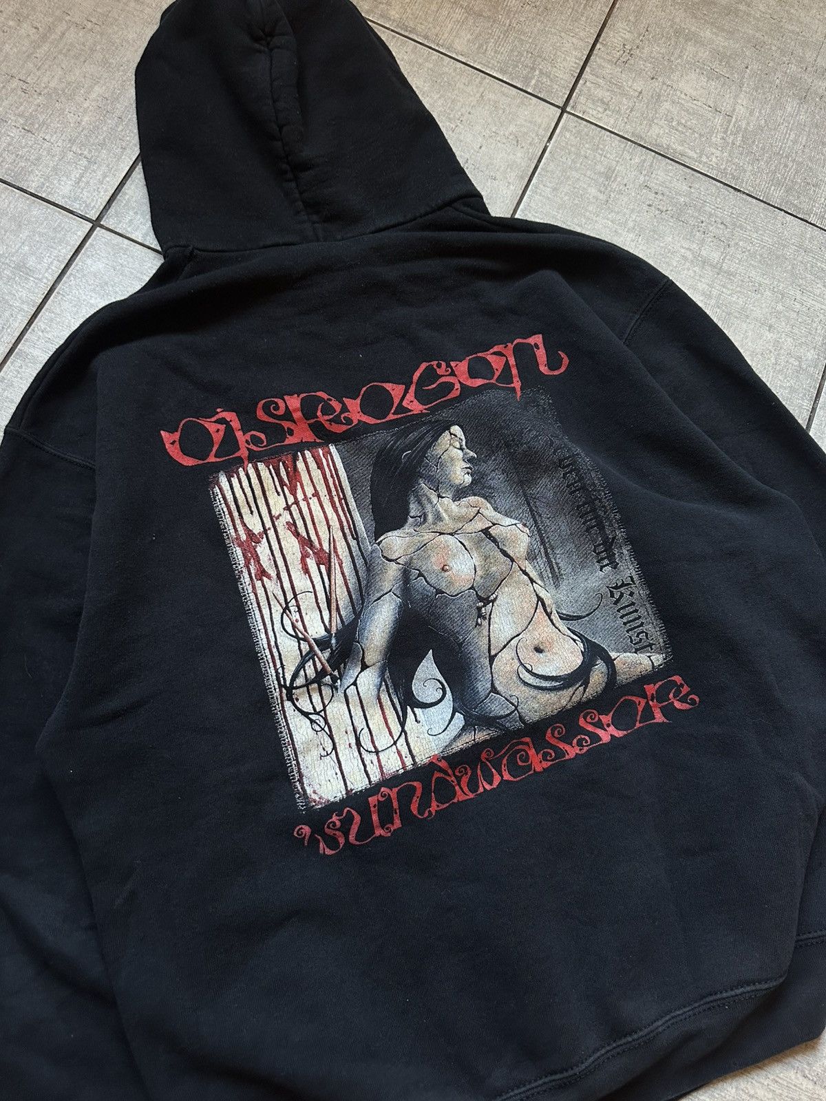 Band Tees RARE Vintage Eisregen Cradle Of Flight Mayhem Hoodie Size US XL / EU 56 / 4 - 2 Thumbnail