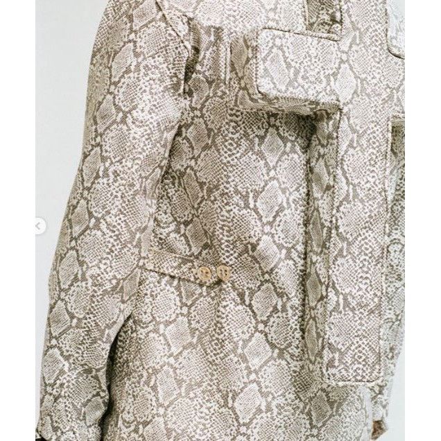 Seventh Heaven NEW SEVENTH HEAVEN SNAKE CROSS JACKET SZ MEDIUM Size US M / EU 48-50 / 2 - 6 Thumbnail