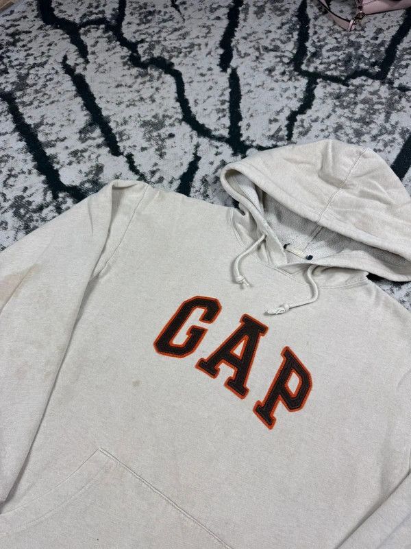 Gap Gap Cream Beige Hoodie M Size US M / EU 48-50 / 2 - 3 Thumbnail