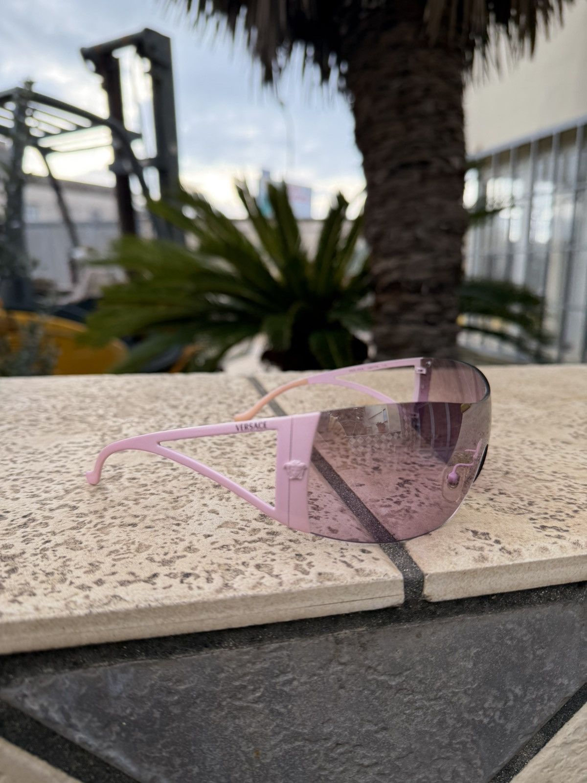 Versace Versace Sunglasses Pink MOD 2034 Size ONE SIZE - 3 Thumbnail