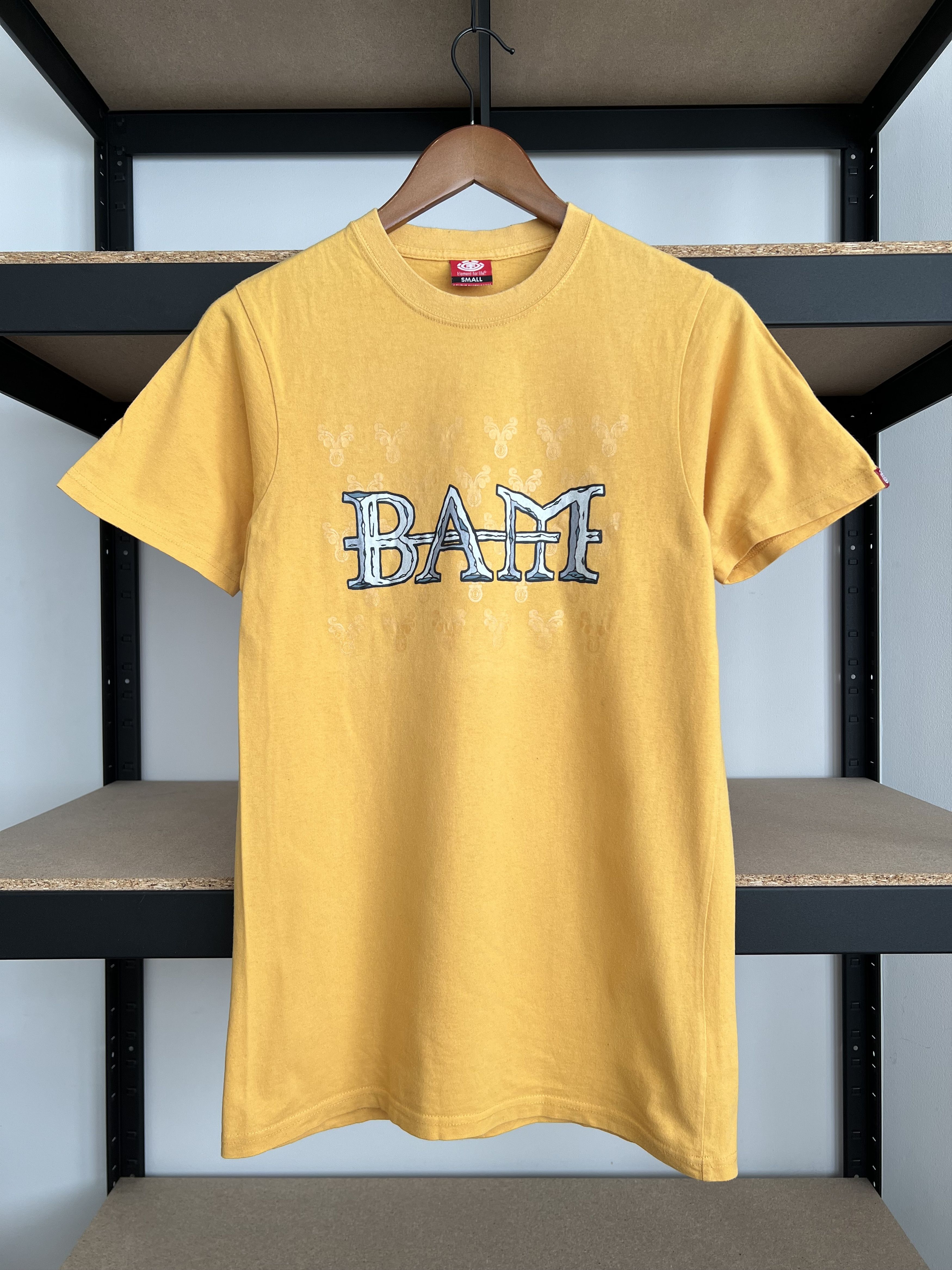 Element Vintage 2000s Element Him Bam Skate Yellow T-shirt Size US S / EU 44-46 / 1 - 1 Thumbnail