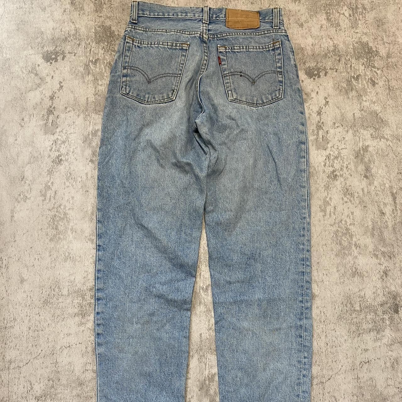 Levi's Levi's 550 blue jeans with unique fading jeans Vintage Size US S / EU 44-46 / 1 - 2 Thumbnail