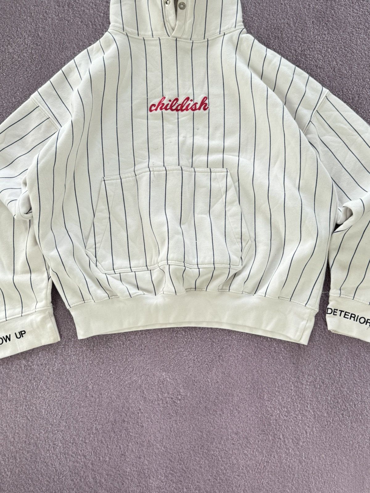 CHILDS Childish Hoodie Baggy Boxy SkateGang Style Y2K Size US S / EU 44-46 / 1 - 10 Thumbnail