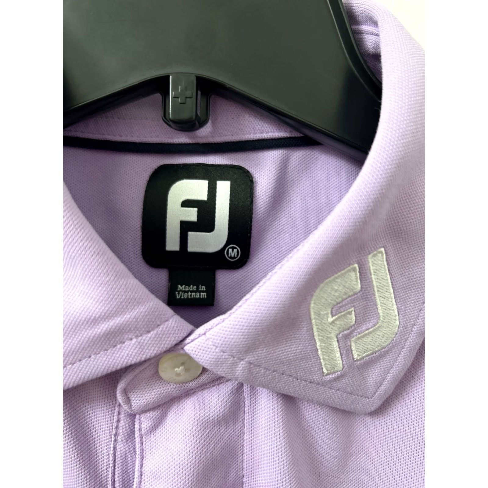Footjoy FootJoy Polo Shirt Mens Size M Purple Short Sleeve Golf Performance Breathing Stretch Regular Fit Logo Size US M / EU 48-50 / 2 - 6 Thumbnail