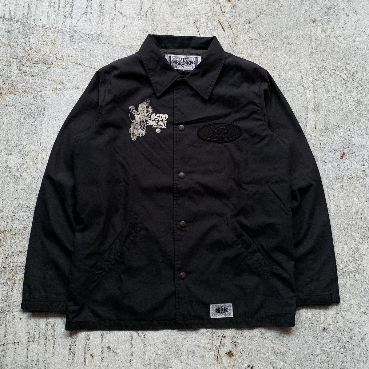 FUCT FUCT SSDD Ghost Riders Coach Jacket Size US S / EU 44-46 / 1 - 1 Thumbnail