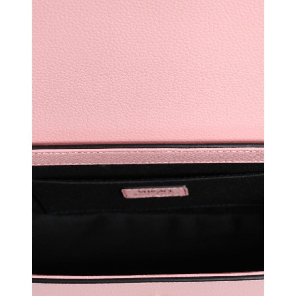 Versace Versace Pink Grainy Calf Leather Logo Crossbody Shoulder Bag Size ONE SIZE - 6 Thumbnail