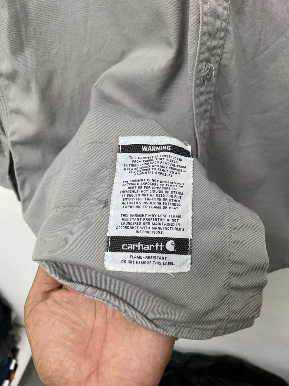 Carhartt carhartt flame resistant shirt exxon mobil Size US XL / EU 56 / 4 - 3 Thumbnail