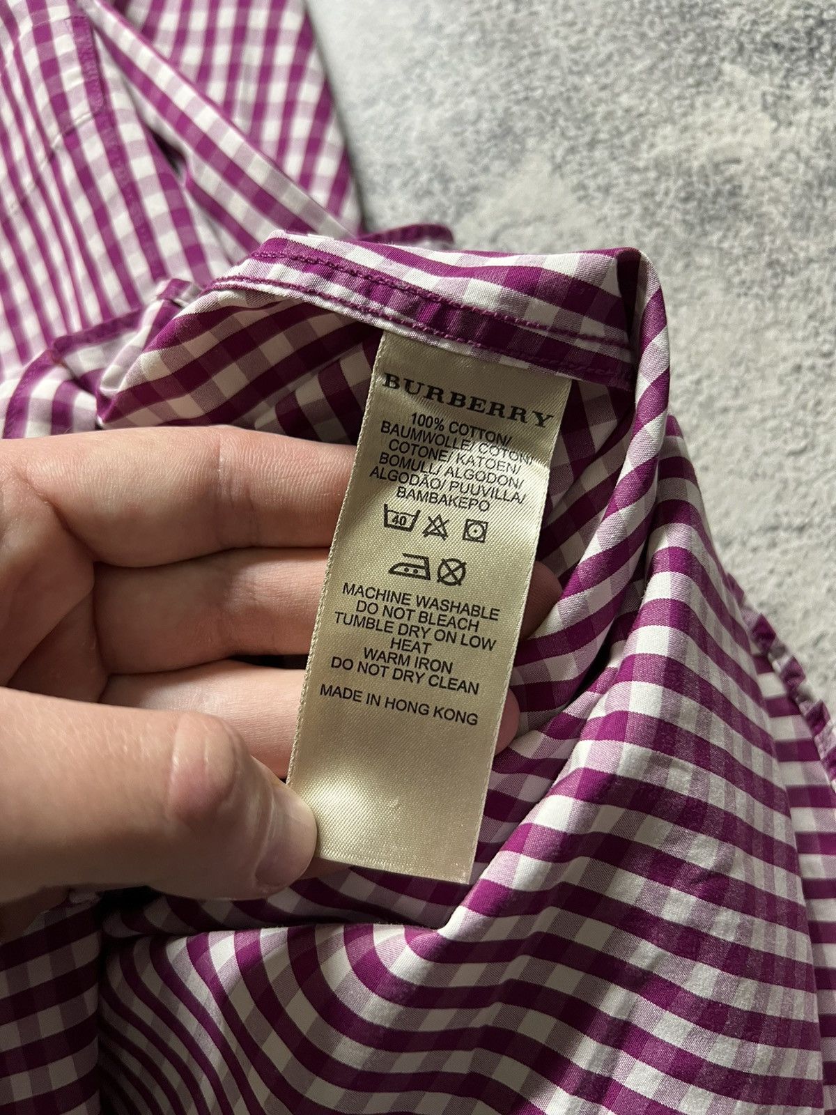 Burberry Vintage Burberry Brit Check Button Up Shirt 00’s Size US S / EU 44-46 / 1 - 10 Thumbnail