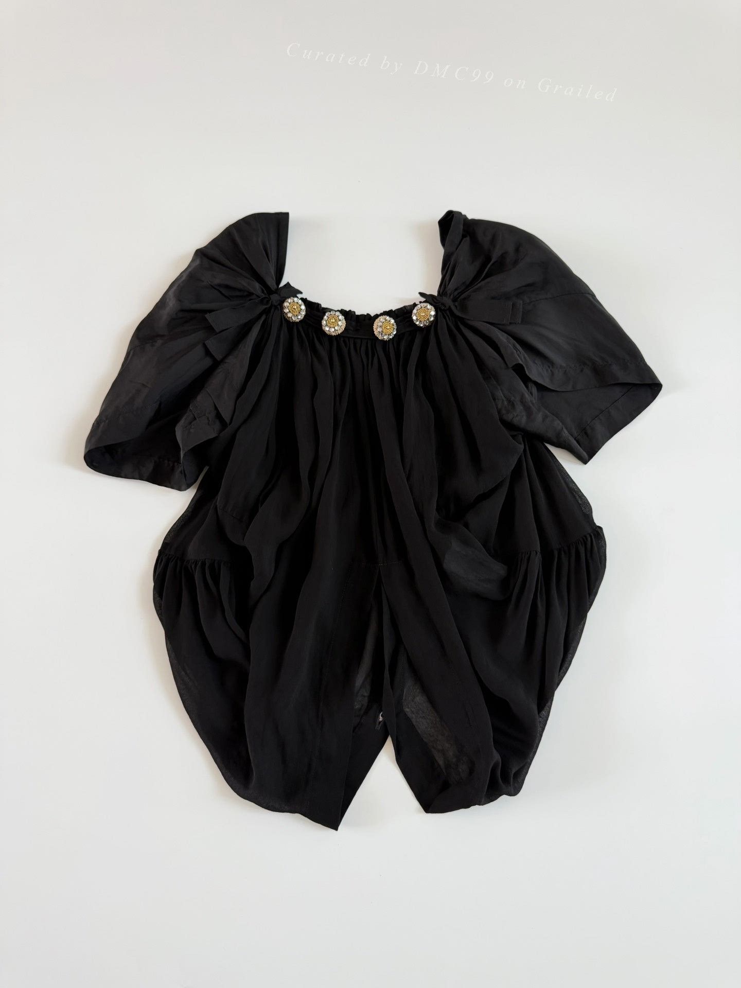 Comme des Garcons Comme des Garçons 2011 Tricot Short Sleeve Top Size M / US 6-8 / IT 42-44 - 1 Thumbnail