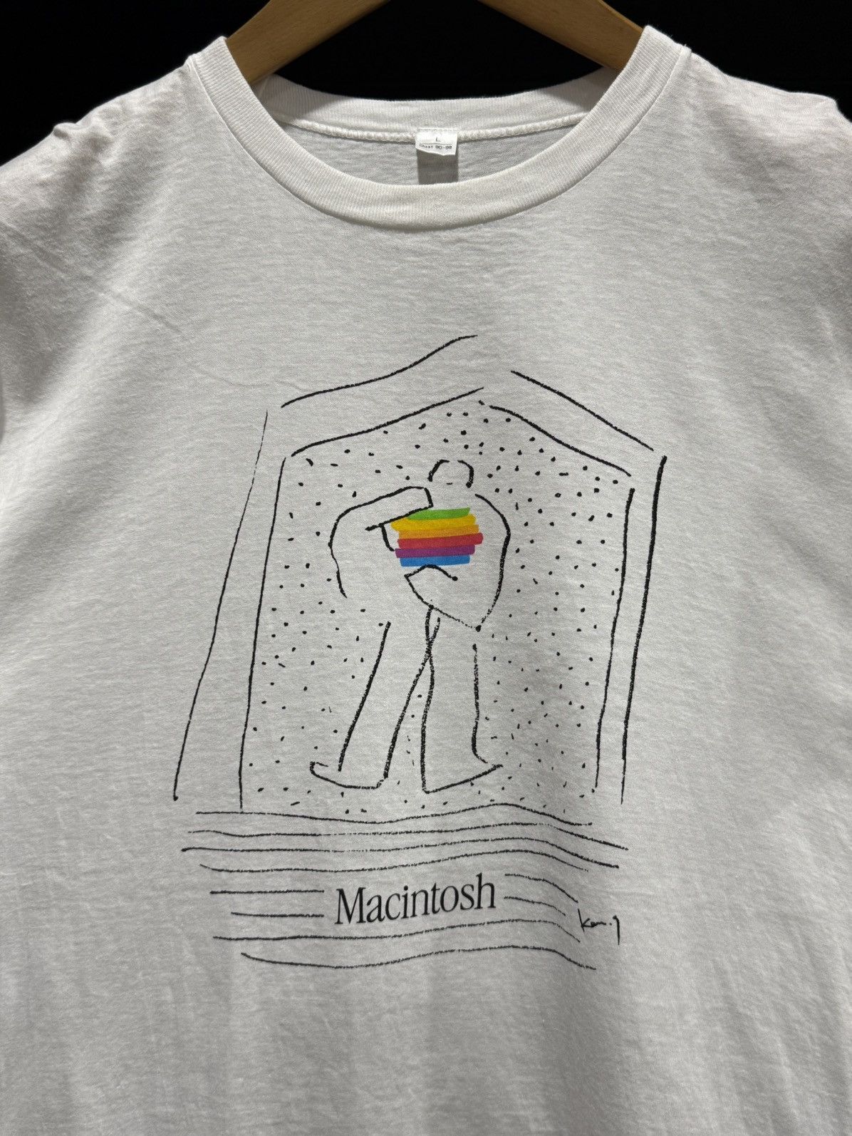 Apple × Vintage Vintage Apple Macintosh Promo Japan Tee Size US L / EU 52-54 / 3 - 3 Thumbnail