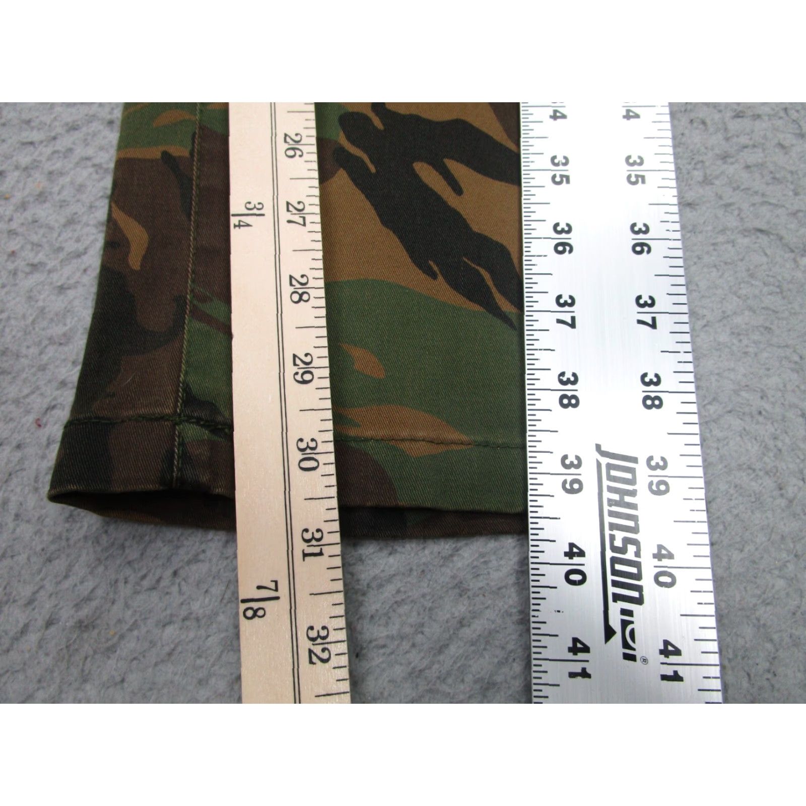 RVCA RVCA Camouflage Straight Jeans Pants 28 Multicolor Mens Size US 28 / EU 44 - 3 Thumbnail