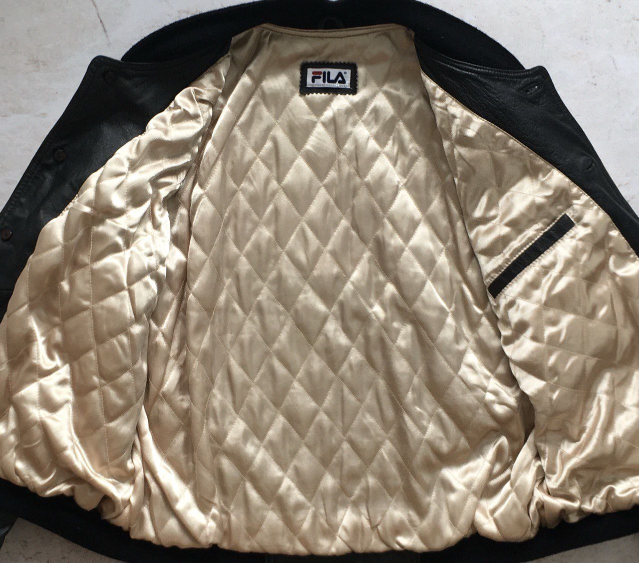 Fila Vintage Fila Varsity Jacket — Rare 90s Size US M / EU 48-50 / 2 - 7 Thumbnail
