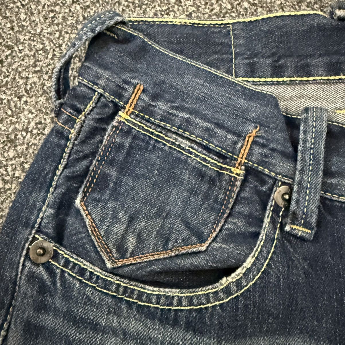 Engineered Garments × Levi's Vintage Y2K Levis 523 Flared Baggy Denim Size US 30 / EU 46 - 8 Thumbnail