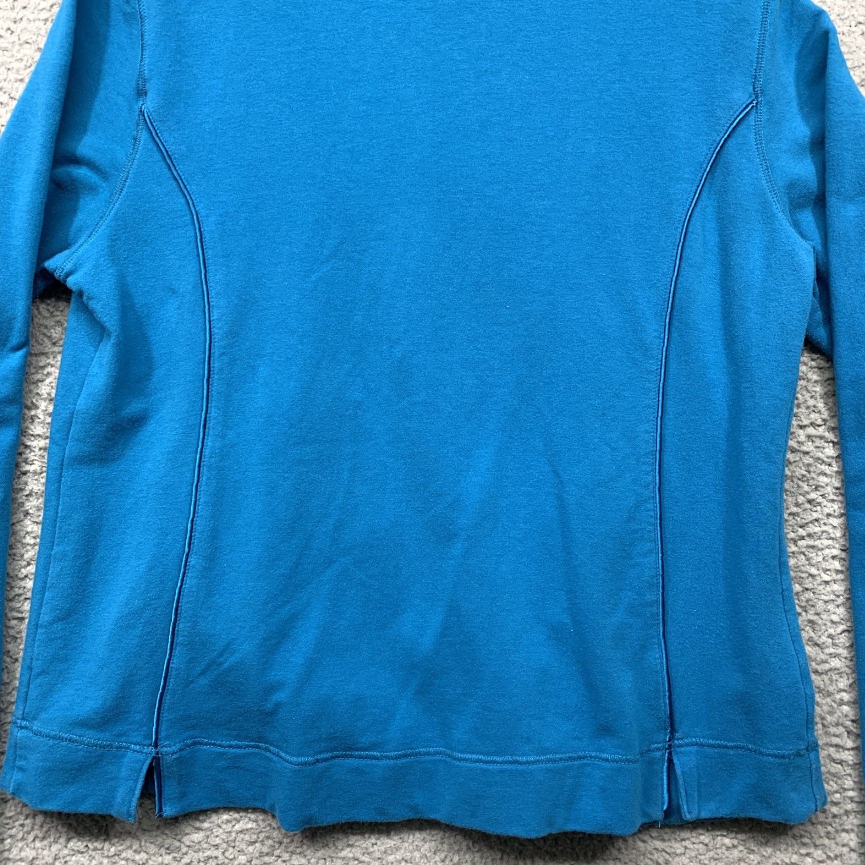 Vintage Danskin Now Hooded Jacket Women’s Athletic Size L Turquoise 2 Pockets Full Zip Size L / US 10 / IT 46 - 7 Thumbnail
