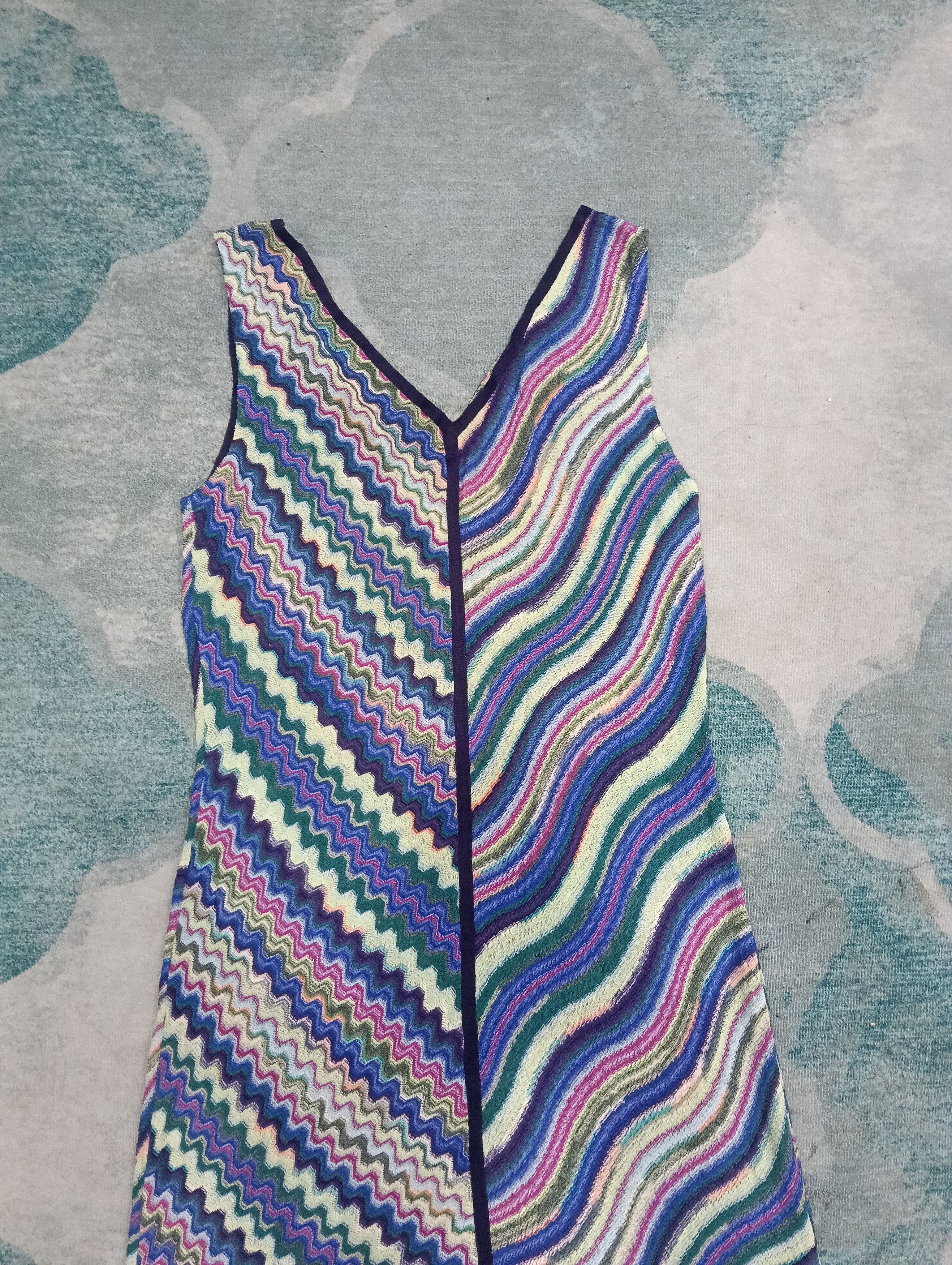 Designer × Missoni Missoni Knit Dress Size M / US 6-8 / IT 42-44 - 3 Thumbnail