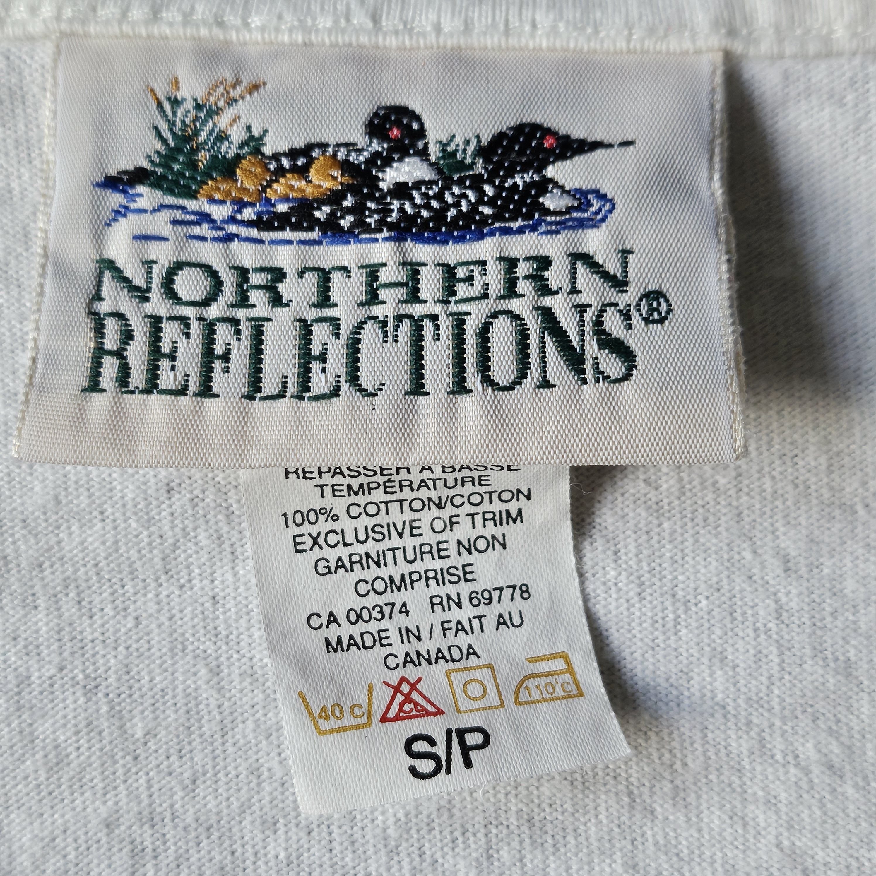 Northern Reflections × Vintage 90s Northern Reflections Embroidered Longsleeve T Shirt Size S / US 4 / IT 40 - 5 Thumbnail