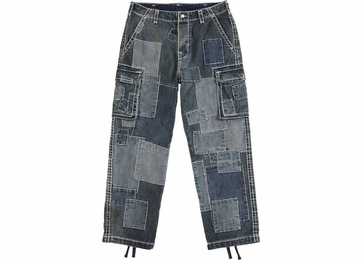 Supreme Patchwork Denim | Grailed