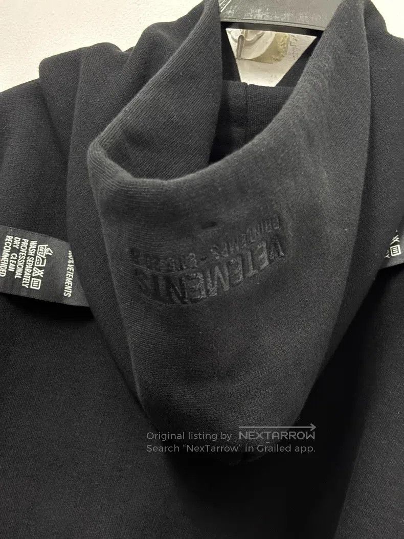Vetements VETEMENTS Sweatshirt Black Size US L / EU 52-54 / 3 - 9 Thumbnail