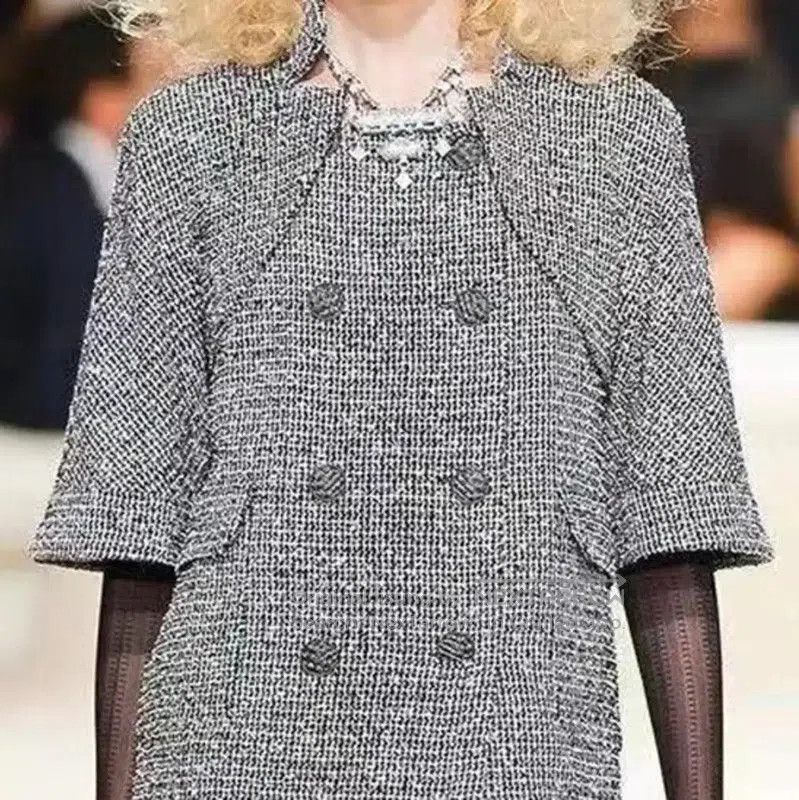 Chanel Chanel Gray Cotton Women's Pullover Sweater . Size XS / US 0-2 / IT 36-38 - 8 Thumbnail