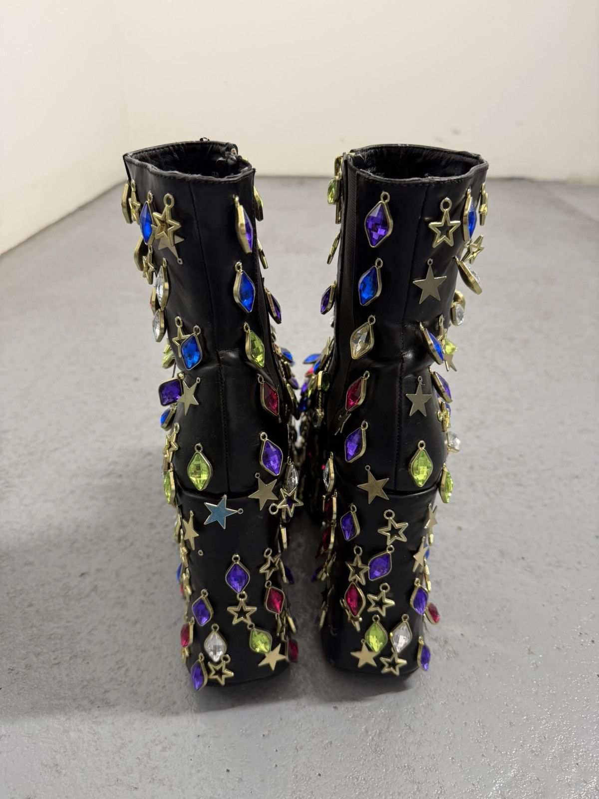 Dolls Kill Club Exx Doll Kills Drops Of Jupiter Platform Alt Rave Boots Size US 10 / IT 40 - 8 Thumbnail